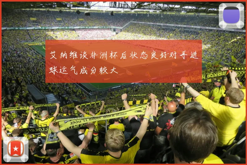 艾纳维谈非洲杯后状态良好对手进球运气成分较大